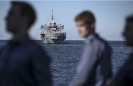 Xem NATO tập trận trên biển Baltic